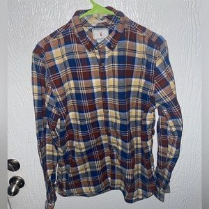 Flannel Shirt Denim & Flower